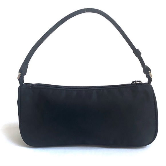 SOLD ✨ Prada Nylon Black Pochette - Picture 3 of 7